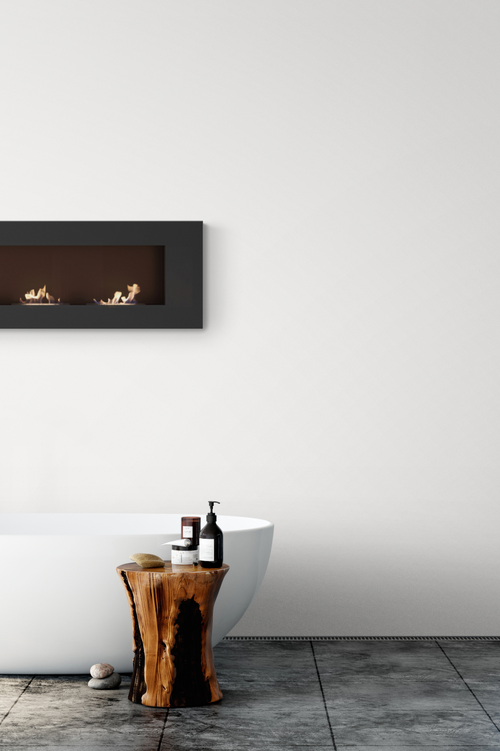 Billige biopejse til væggen, flere modeller kan også bruges til indbygning. Her ses en model med 3 kar