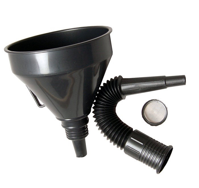 Flame-it tragt med fleksible tud. Perfekt til at påfylde bioethanol på din biopejs