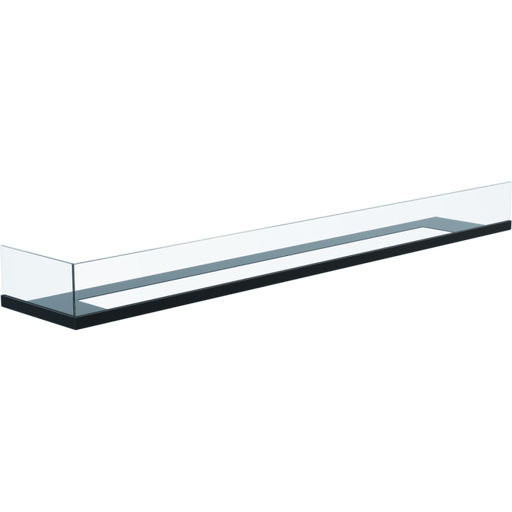 Frontglas til aflang indbygningsbiopejs i hjørne - model 205 venstrevendt